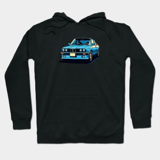 Blue BMW E30 M3 Hoodie